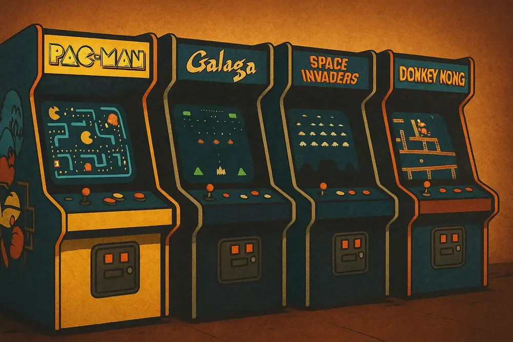Cover image of arcade machines